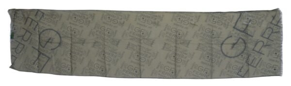 GF Ferre Elegant Patterned Wool-Blend Scarf - Image 4