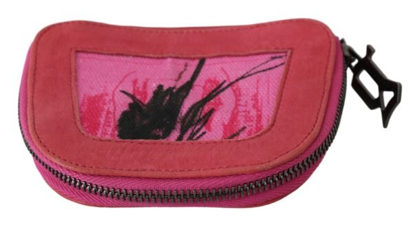 PINKO Elegant Pink Fabric Coin Women Wallet - Image 3