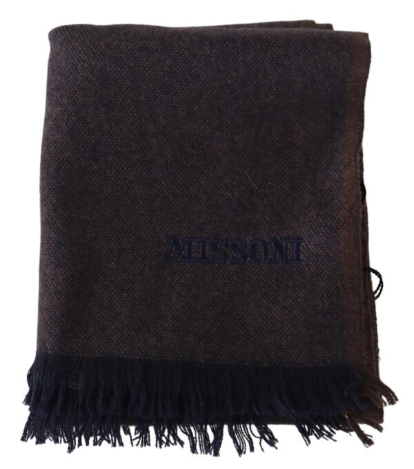 Missoni Elegant Cashmere Unisex Fringed Scarf - Image 4