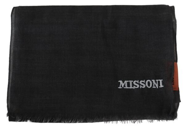 Missoni Sumptuous Wool Scarf with Fringes - Image 4