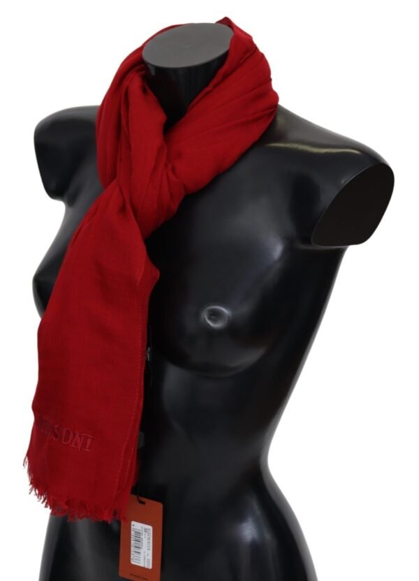 Missoni Luxurious Cashmere Patterned Scarf - Image 2