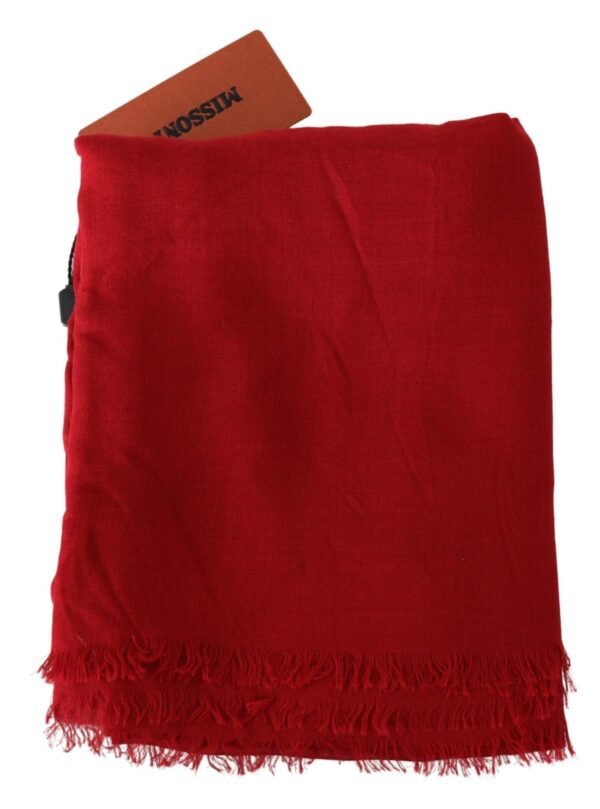 Missoni Luxurious Cashmere Patterned Scarf - Image 4
