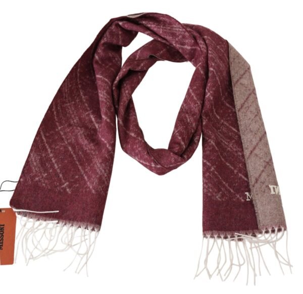 Missoni Elegant Cashmere Fringed Scarf - Image 3
