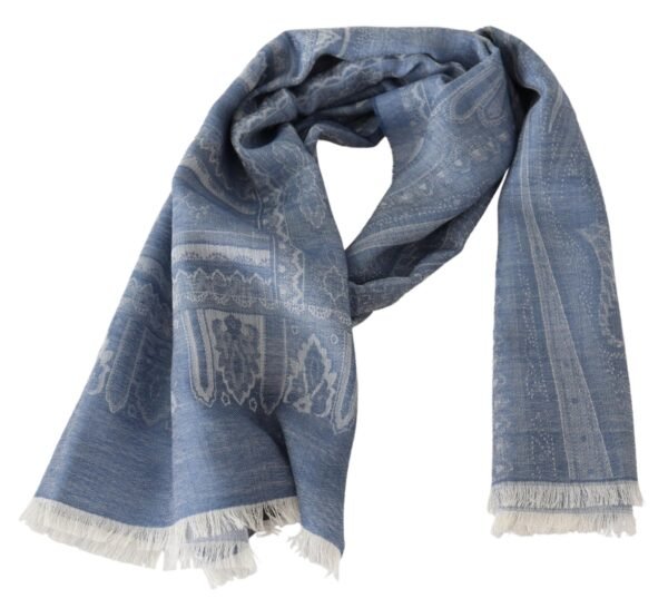 Missoni Elegant Cashmere Patterned Scarf - Image 3