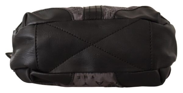 WAYFARER Chic Gray Fabric Shoulder Handbag - Image 4
