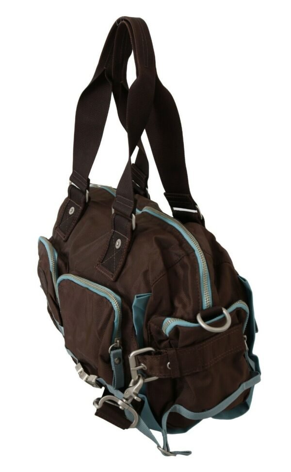 WAYFARER Elegant Duffel Travel Bag in Earthy Brown - Image 2