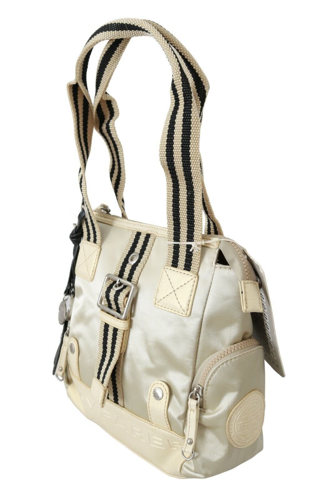 WAYFARER Chic Beige Fabric Handbag - Image 2