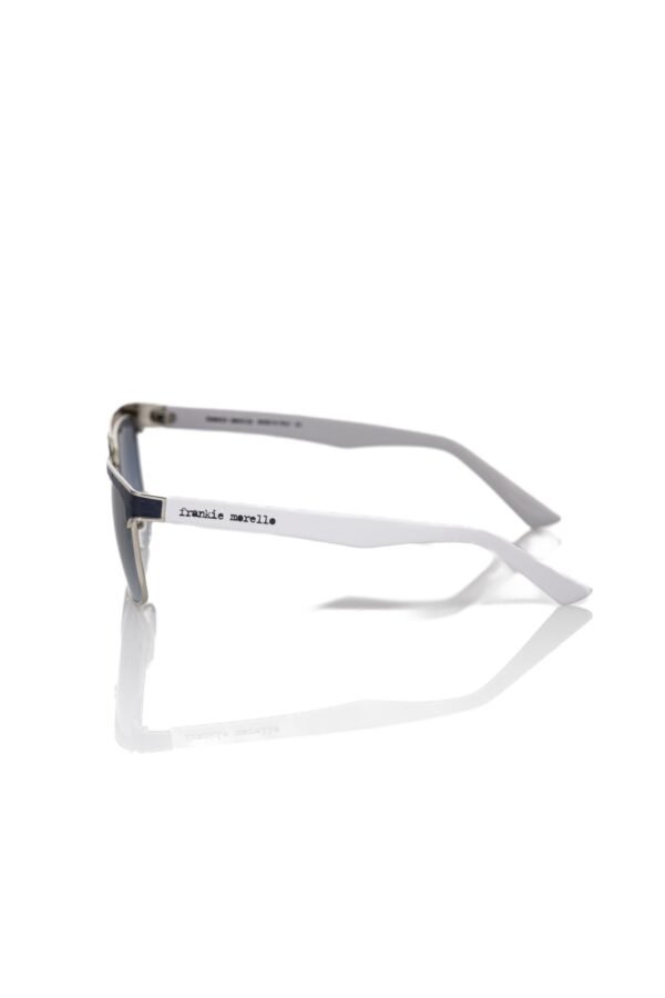Frankie Morello Black Metallic Men Sunglass - Image 3