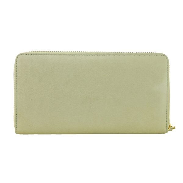 Cavalli Class Gray Calfskin Women Wallet - Image 3
