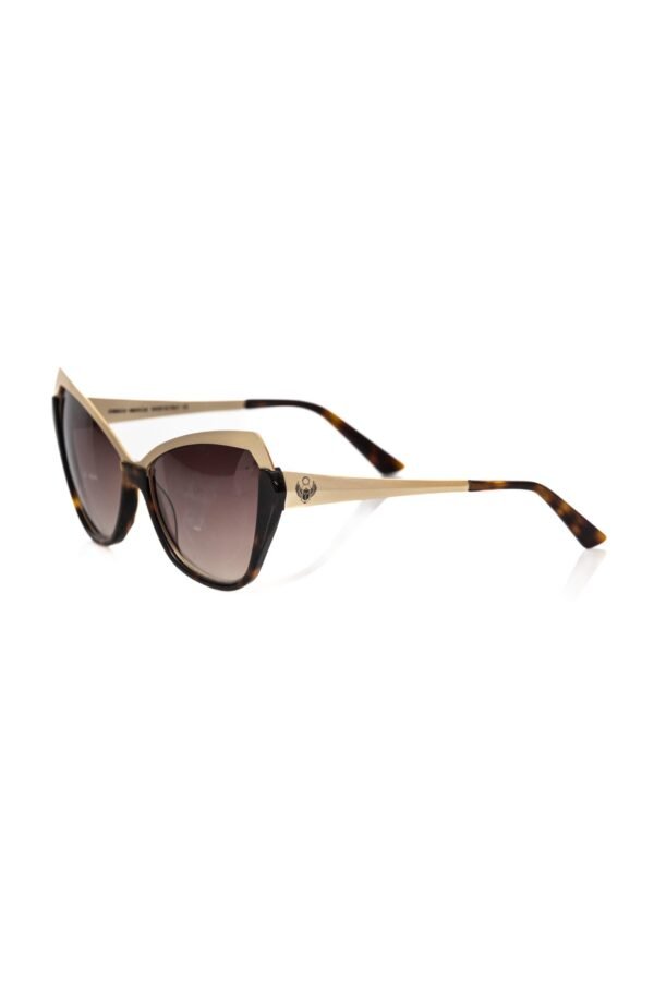 Frankie Morello Black Acetate Women's Sunglass - Image 2