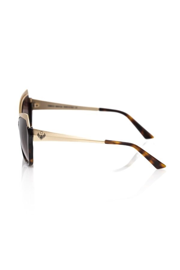 Frankie Morello Black Acetate Women's Sunglass - Image 3