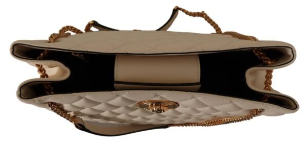 Versace Elegant Quilted Nappa Leather Tote - Image 6