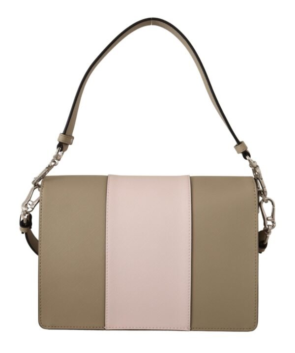 Karl Lagerfeld Chic Sage Shoulder Bag with Dual Straps - Image 3