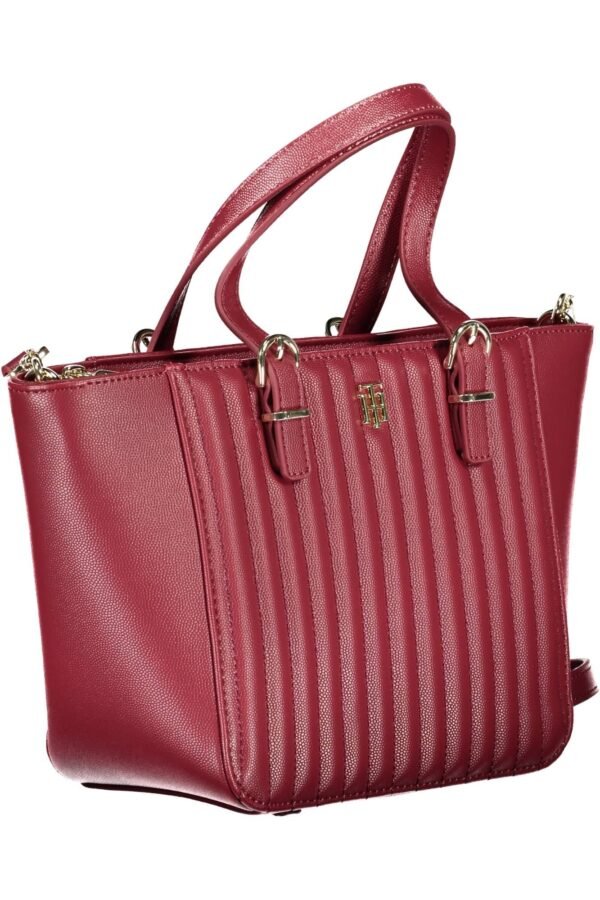 Tommy Hilfiger Red Polyethylene Women Handbag - Image 3
