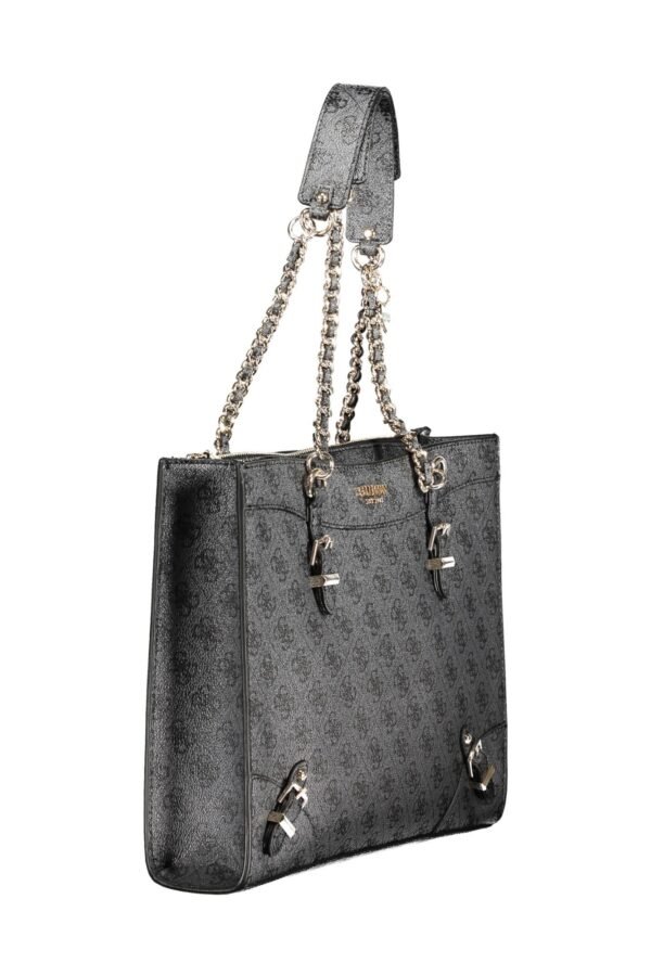 Guess Jeans Black Polyethylene Women Handbag - Image 3