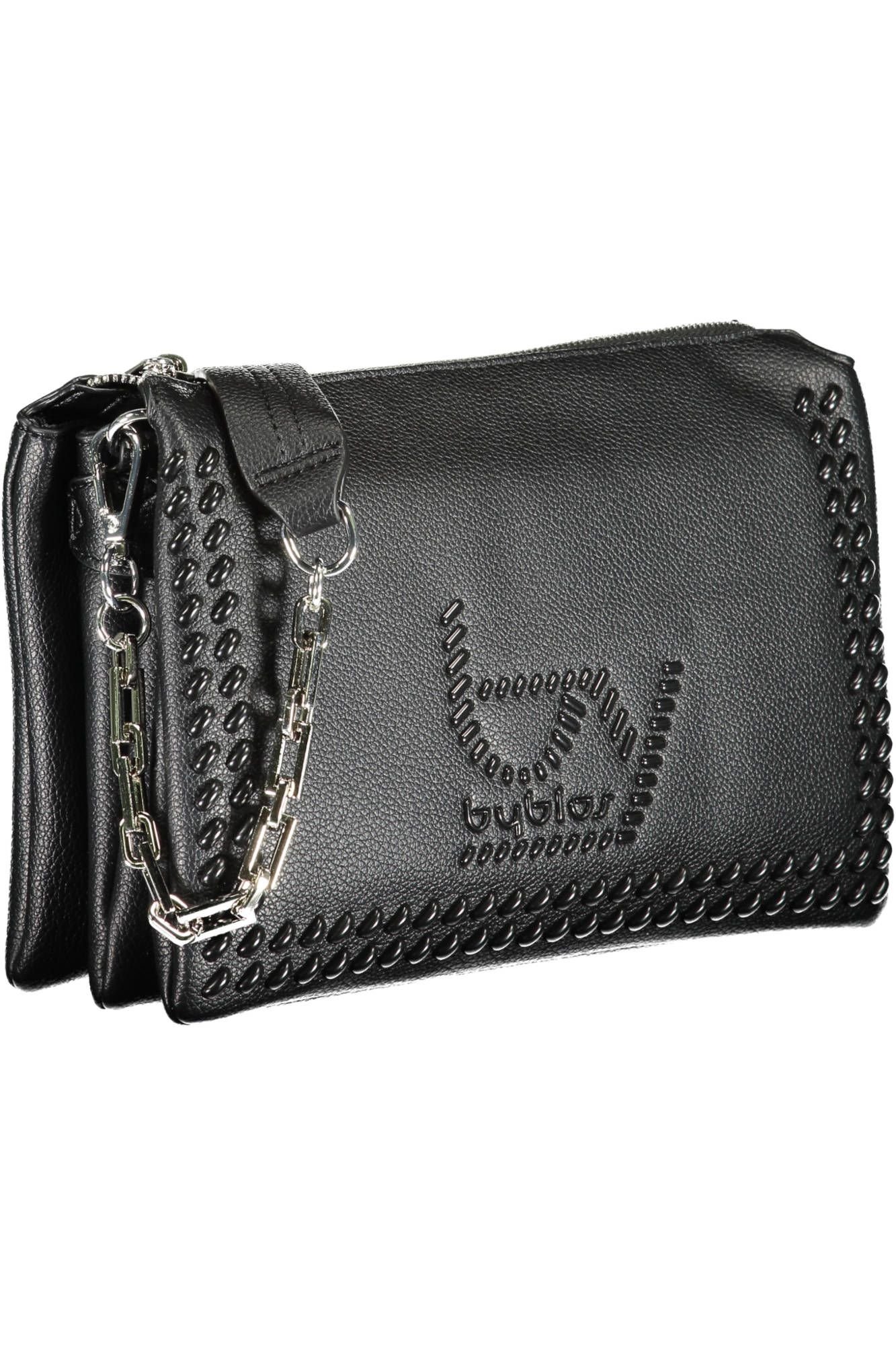 BYBLOS Black Polyethylene Women Handbag - Image 3
