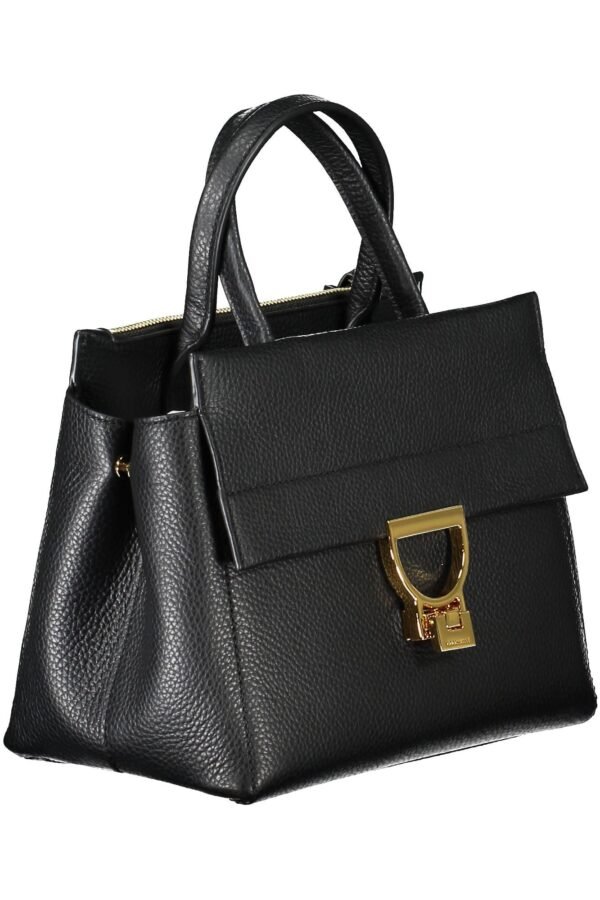 Coccinelle Black Leather Women Handbag - Image 3