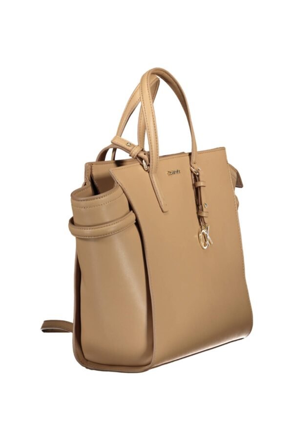 Calvin Klein Beige Polyester Women Handbag - Image 3