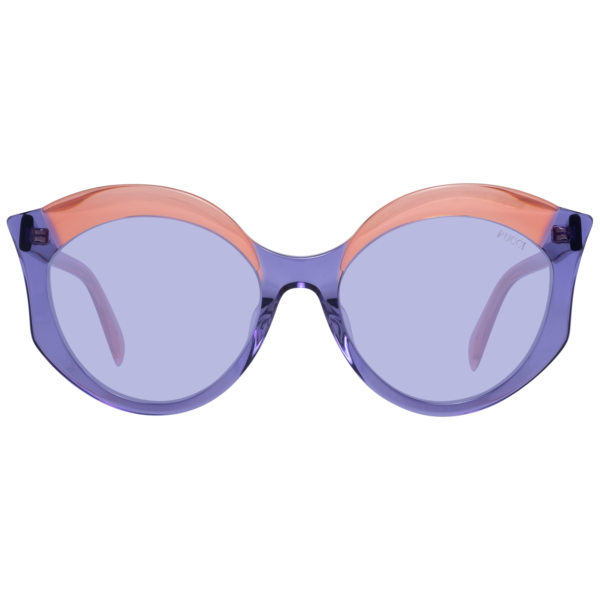 Emilio Pucci Elegant Purple Butterfly Sunglasses - Image 2