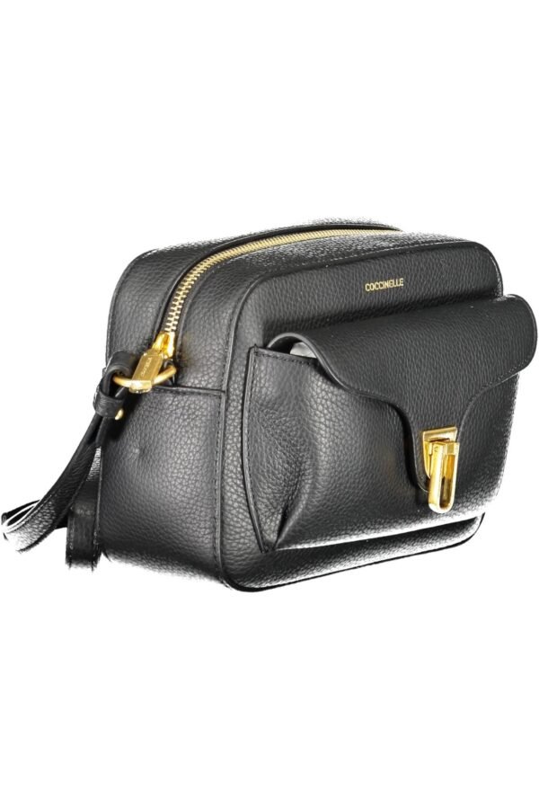 Coccinelle Black Leather Women Handbag - Image 3