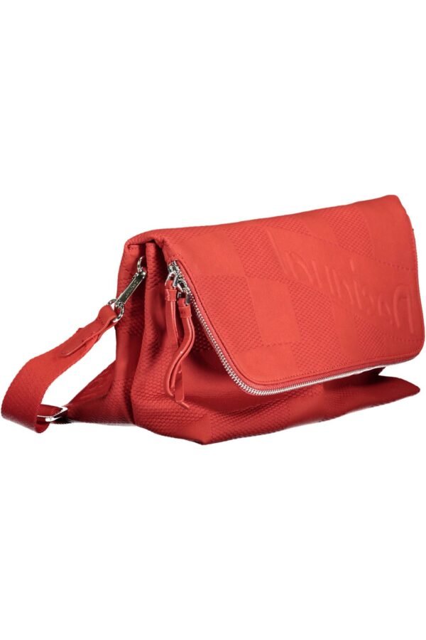 Desigual Red Polyethylene Women Handbag - Image 3
