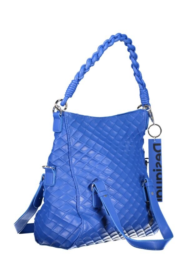 Desigual Blue Polyethylene Women Handbag - Image 3