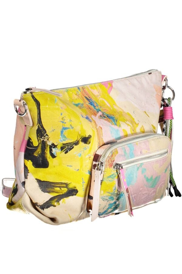 Desigual White Polyester Women Handbag - Image 3