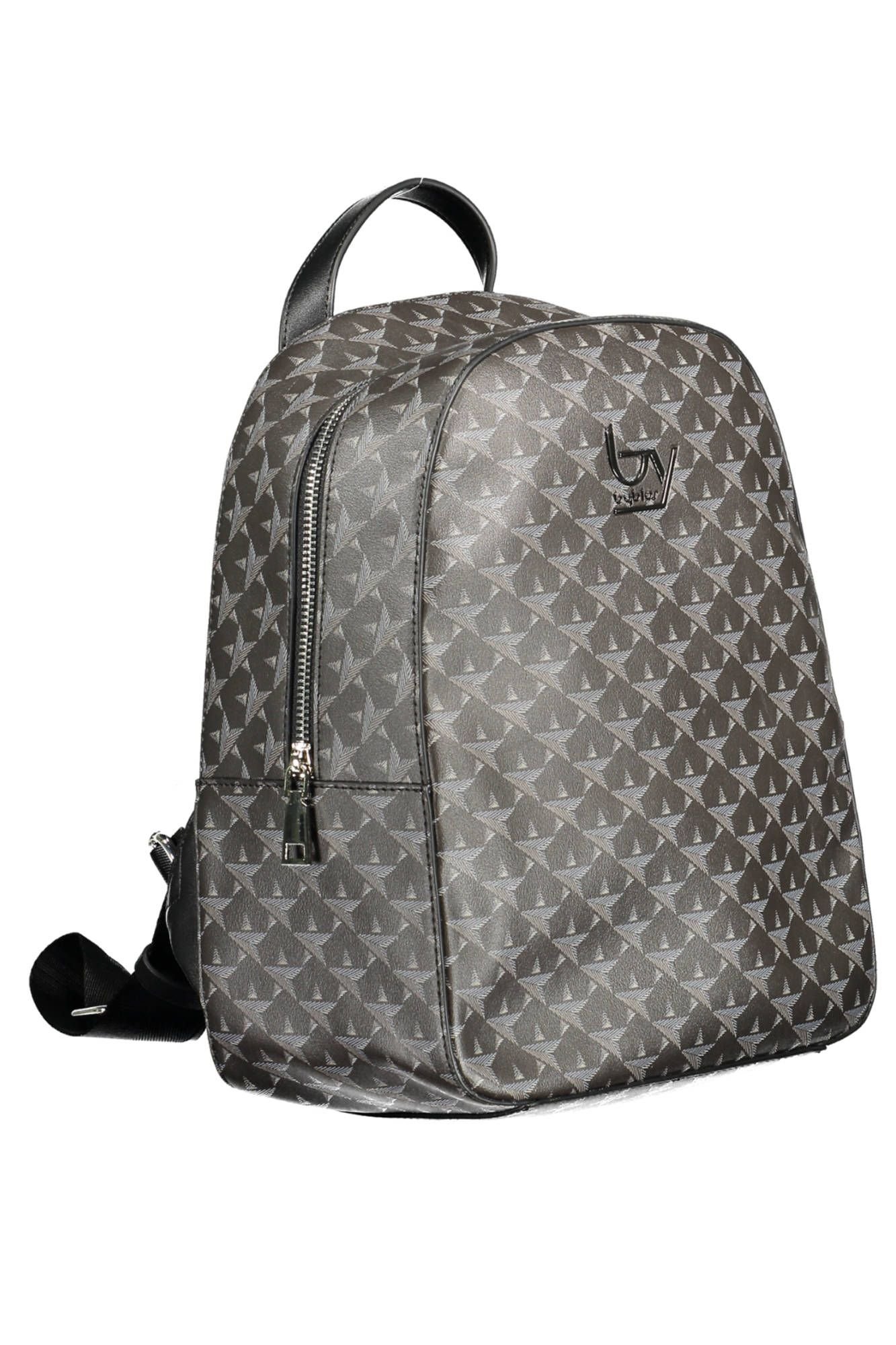 BYBLOS Black PVC Women Backpack - Image 3