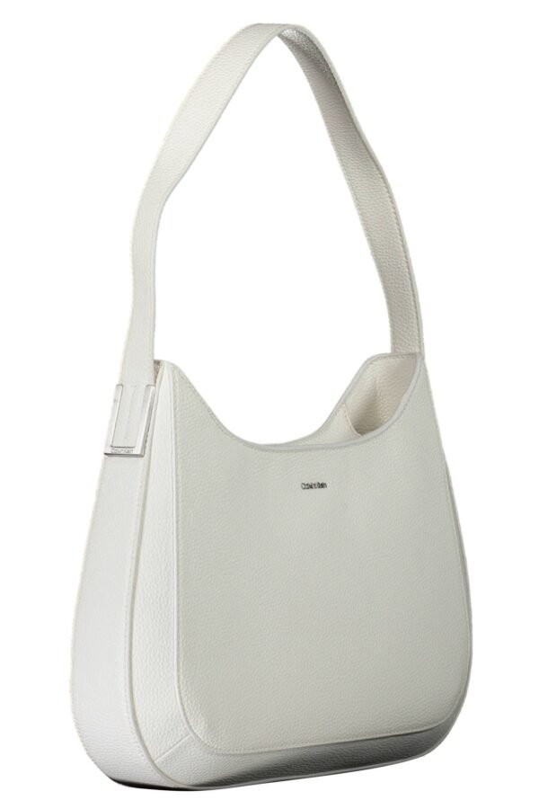 Calvin Klein White Polyester Women Handbag - Image 3
