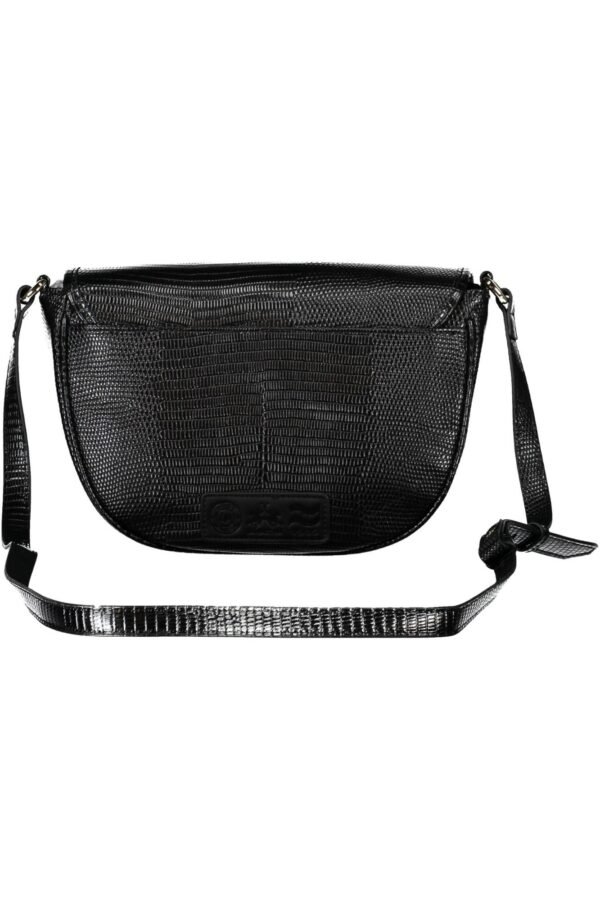 La Martina Black Polyethylene Women Handbag - Image 2
