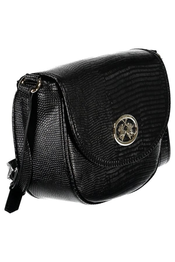 La Martina Black Polyethylene Women Handbag - Image 3