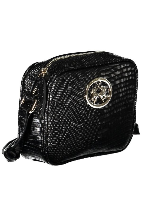 La Martina Black Polyethylene Women Handbag - Image 3