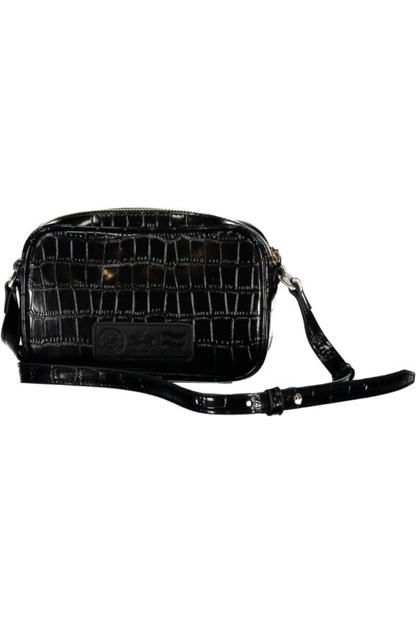 La Martina Black Polyethylene Women Handbag - Image 2