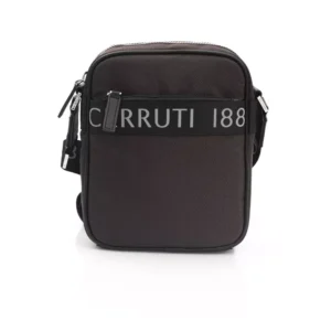 Cerruti 1881 Brown Nylon Men Messenger Bag