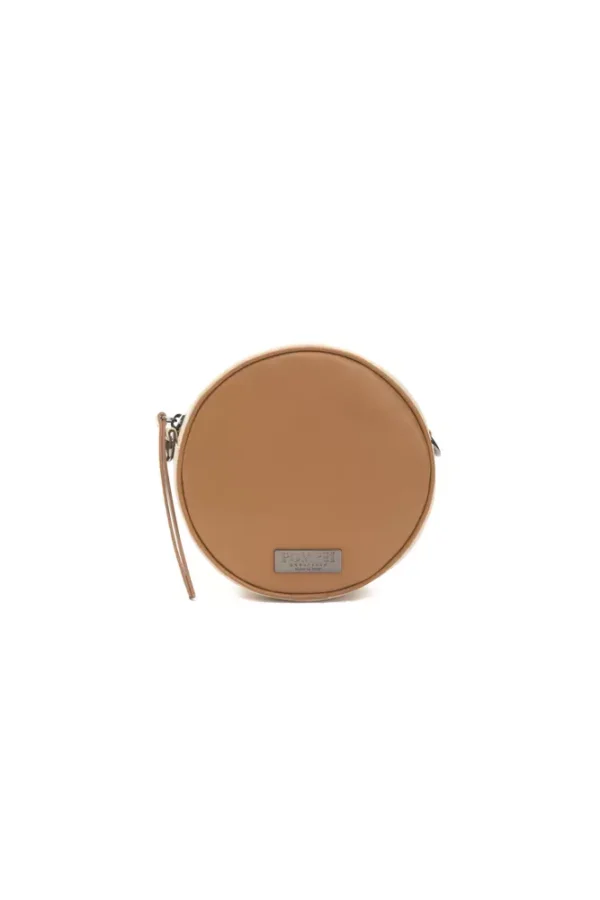 Pompei Donatella Brown Leather Crossbody Bag for Women
