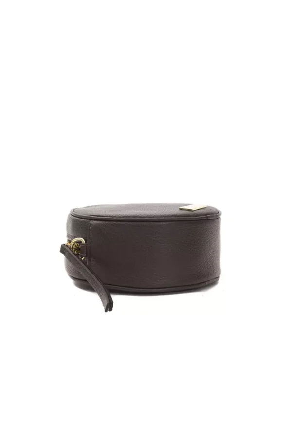 Pompei Donatella Brown Leather Crossbody Bag - Image 4