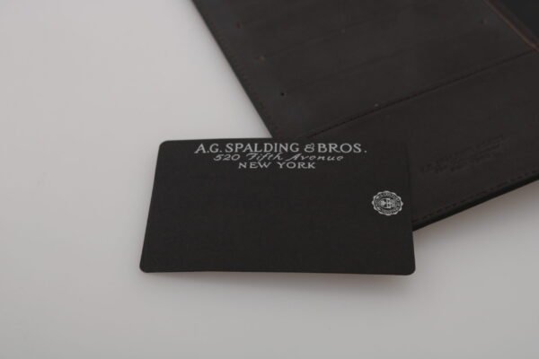 A.G. Spalding & Bros Elegant Leather Passport Wallet - Sleek Travel Essential - Image 8