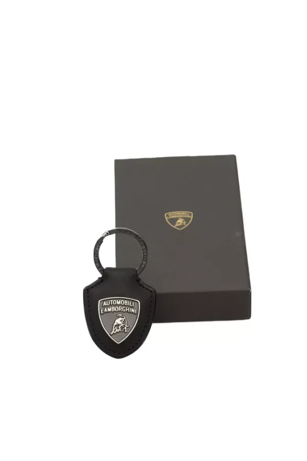 Automobili Lamborghini Black Metal Men Keychain - Image 3