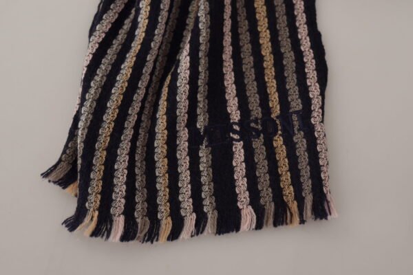 Missoni Authentic Multicolor Wool Mens Scarf - Image 4