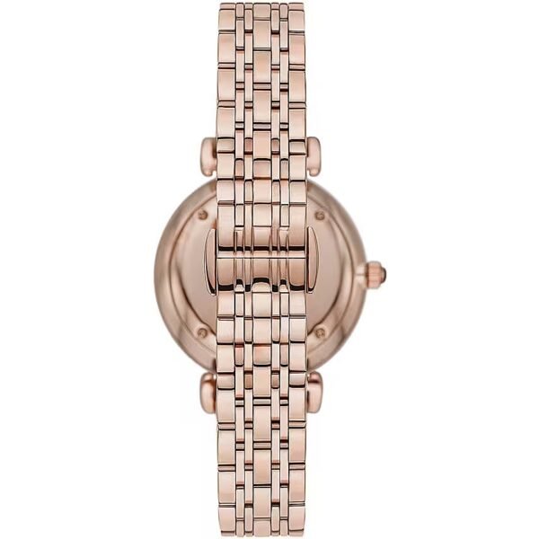 Emporio Armani Elegant Rose Gold-Tone Ladies Watch - Image 2