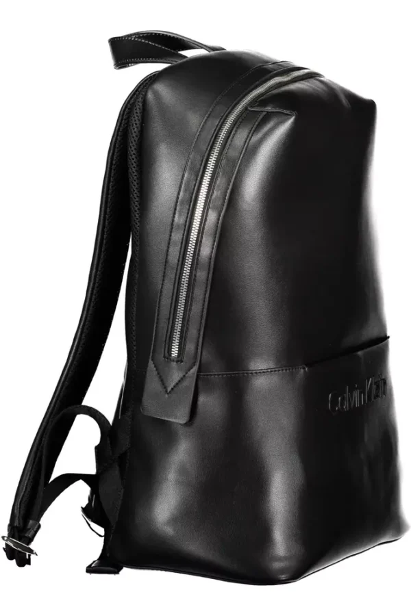 Calvin Klein Black Polyester Men Backpack - Image 3