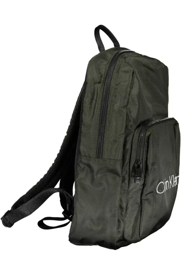 Calvin Klein Green Polyester Men Backpack - Image 3