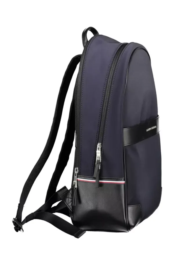 Tommy Hilfiger Blue Polyethylene Men Backpack - Image 3