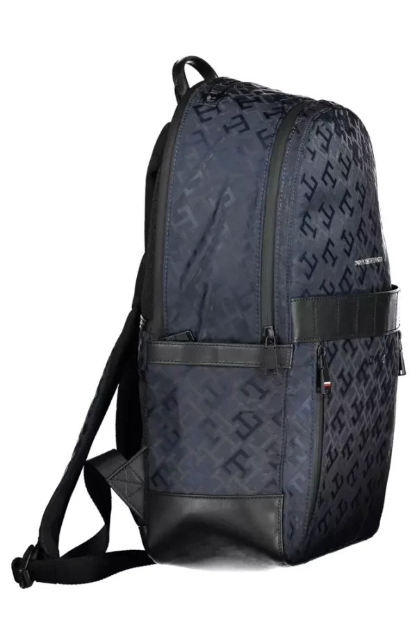 Tommy Hilfiger Blue Polyester Men Backpack - Image 3