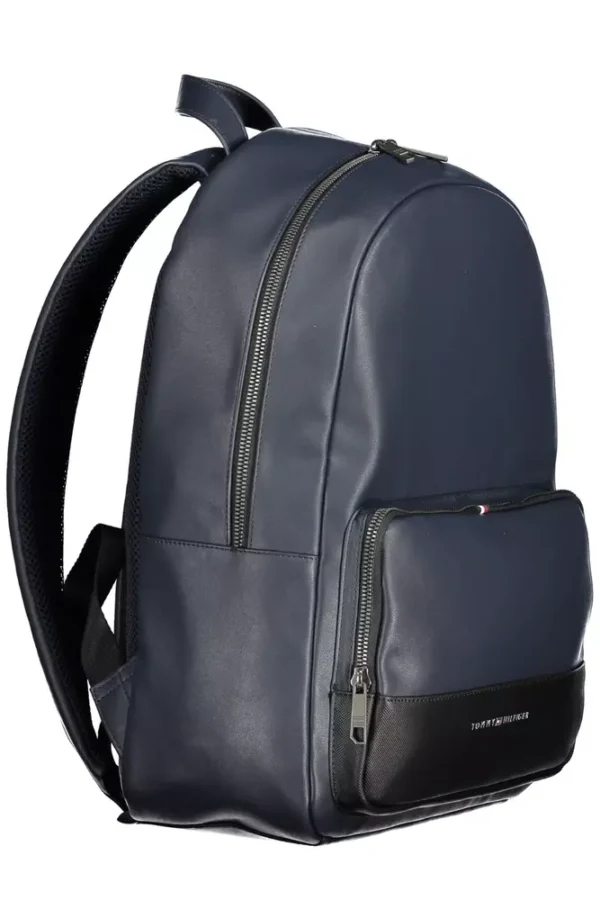 Tommy Hilfiger Blue Polyethylene Men Backpack - Image 3