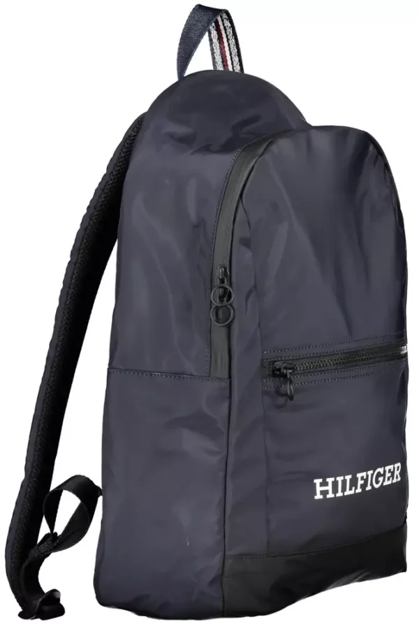 Tommy Hilfiger Blue Polyester Men Backpack - Image 3