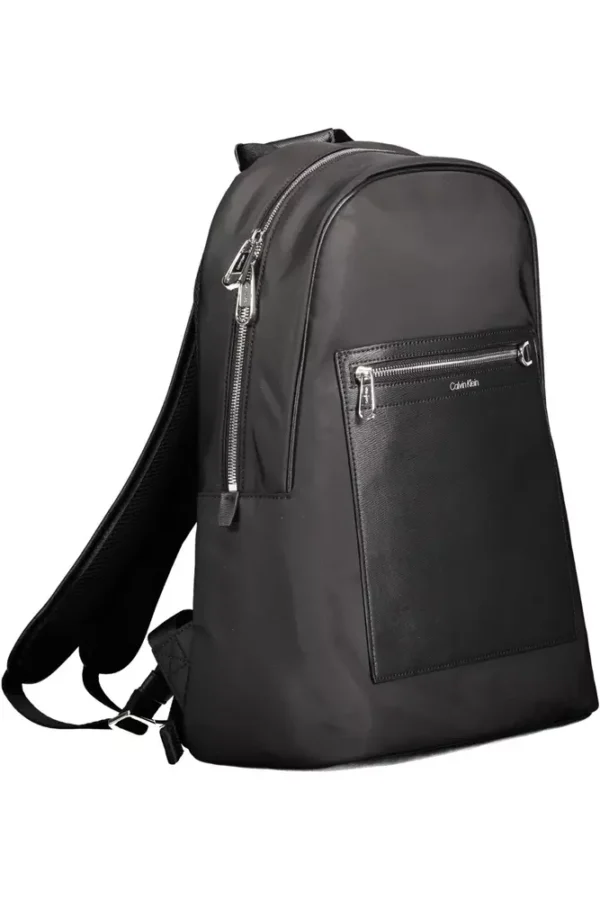 Calvin Klein Black Polyester Men Backpack - Image 3