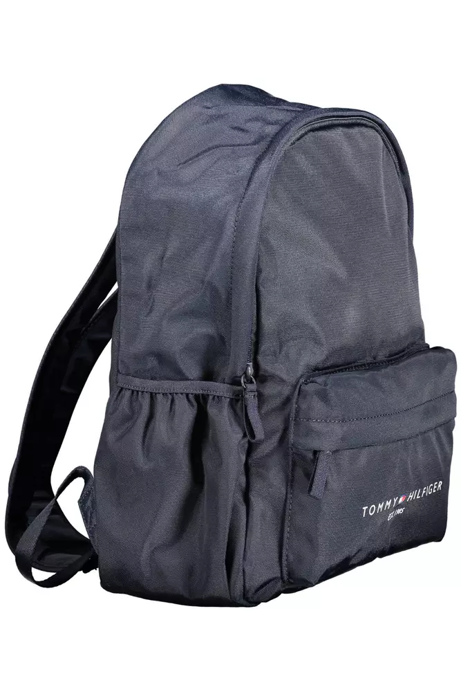Tommy Hilfiger Blue Polyester Men Backpack - Image 3