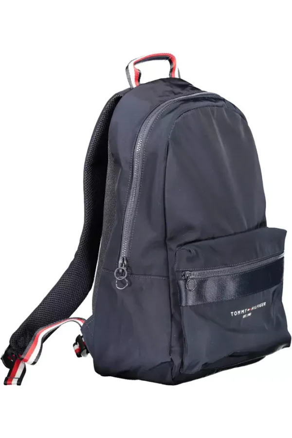 Tommy Hilfiger Blue Polyester Men Backpack - Image 3