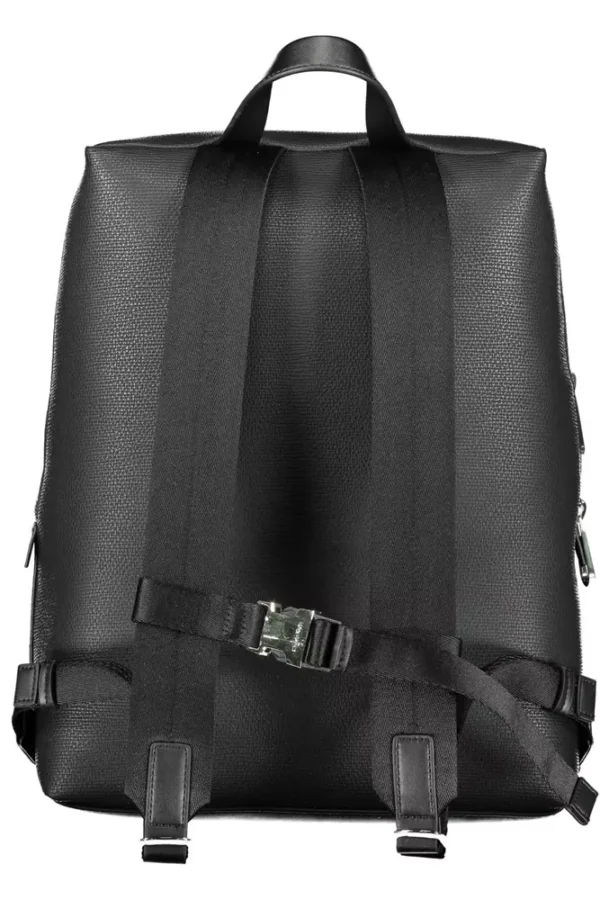 Calvin Klein Black Polyester Men Backpack - Image 2